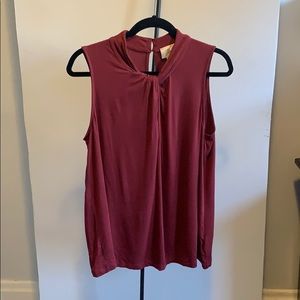 Burgundy Classy Tank by “Vanessa Virginia” from Anthropologie